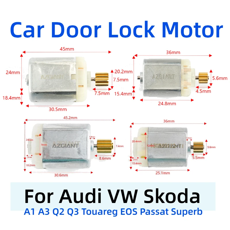 Мотор замка двери автомобиля для Audi VW Skoda A1 A3 Q2 Q3 S3 8V 8X 8U Touareg CR7 EOS Passat Superb B6 B7, боковой электрический замок, питание постоянного тока
Мотор замка двери автомобиля для Audi VW Skoda A1 A3 Q2 Q3 S3 8V 8X 8U Touareg CR7 EOS Passat Superb B6 B7, боковой электрический замок, питание постоянного тока