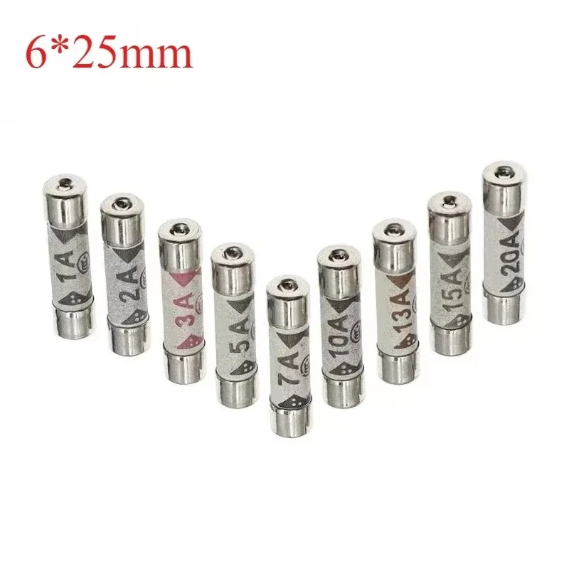 10Pcs BS1362 British Plug Fuse1/2/3/5/10/13/15/20A 6X25 Ceramic Tube Fuse British Domestic House Hold Mains Plug Cartridge Fuse
10Pcs BS1362 British Plug Fuse1/2/3/5/10/13/15/20A 6X25 Ceramic Tube Fuse British Domestic House Hold Mains Plug Cartridge Fuse