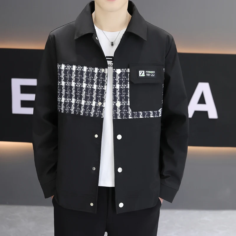 Casual Lapel Jaet Men's Spring Autumn 2024 New Trendy Brand Youth Men's Faion Thin Workwear Casual Coat Stand Fit Poly...
Casual Lapel Jaet Men's Spring Autumn 2024 New Trendy Brand Youth Men's Faion Thin Workwear Casual Coat Stand Fit Poly...