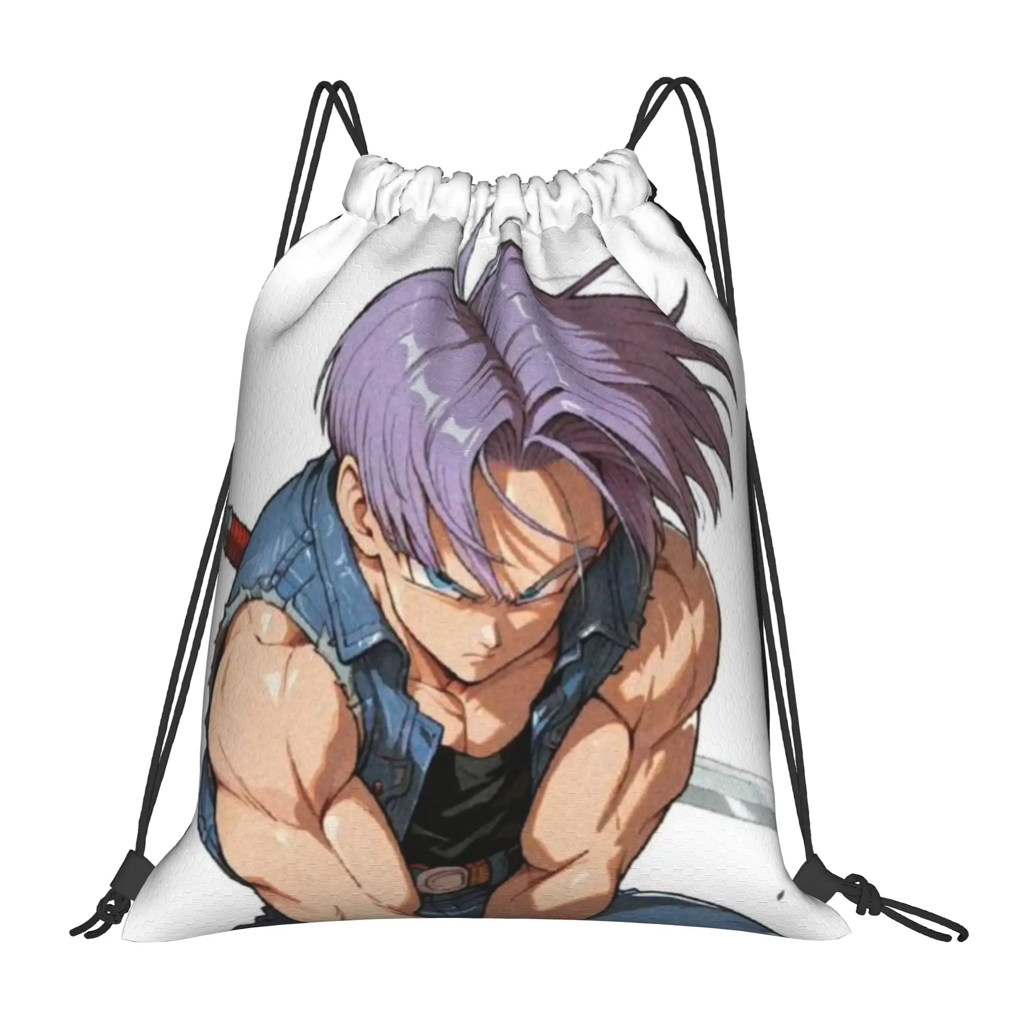 Портативный рюкзак-мешок на шнурке Purple Hair Sword Warrior Trunks для походов, езды на велосипеде и спорта, сумка для обуви
Портативный рюкзак-мешок на шнурке Purple Hair Sword Warrior Trunks для походов, езды на велосипеде и спорта, сумка для обуви
