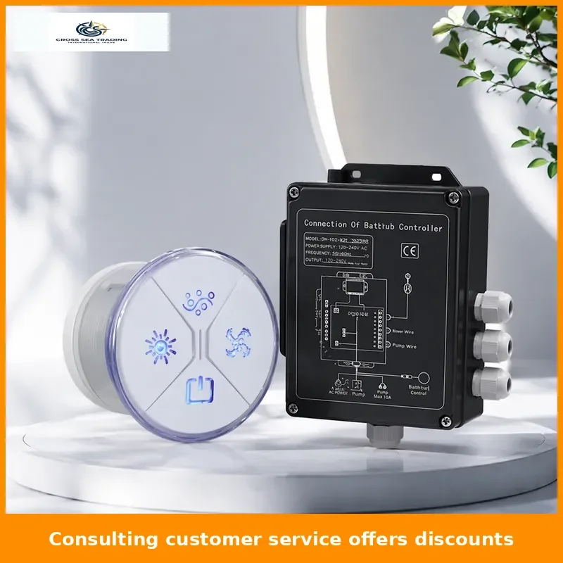 Bathtub Control Panel Intelligent Acrylic Bathtub Control System Display Pump Massage Bathtub Control Board W-04
Bathtub Control Panel Intelligent Acrylic Bathtub Control System Display Pump Massage Bathtub Control Board W-04