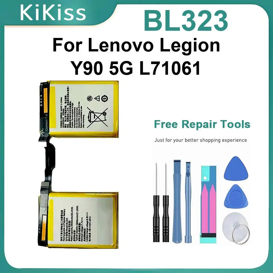 Аккумуляторы BL323 для Lenovo Legion Y90 5G L71061, новый аккумулятор для мобильного телефона
Аккумуляторы BL323 для Lenovo Legion Y90 5G L71061, новый аккумулятор для мобильного телефона