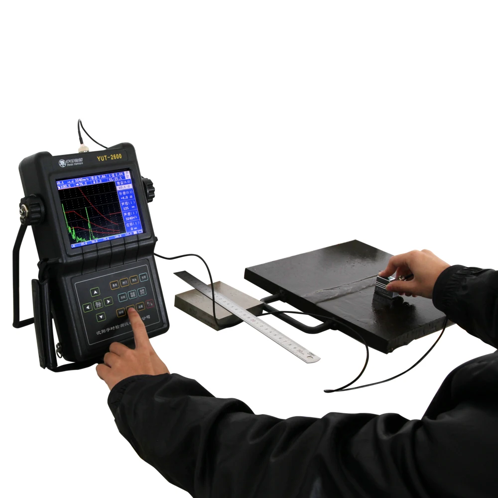YUT2600 Ultrasound Metal Detector With Ultrasonic Testing Standards for Ultrasonic Pipe Testing
YUT2600 Ultrasound Metal Detector With Ultrasonic Testing Standards for Ultrasonic Pipe Testing