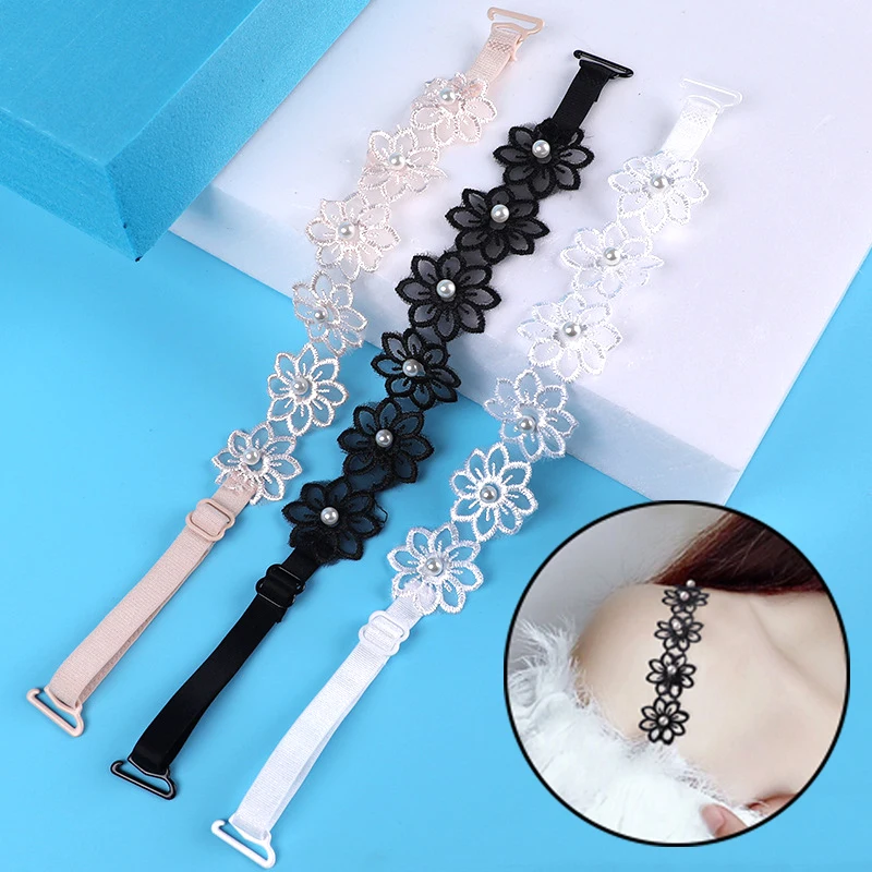 Women Flowers Beads Shoulder Straps Non-Slip Underwear Straps Shoulder Girdle Bra Lace Adjustable Invisible Bra Accessories
Women Flowers Beads Shoulder Straps Non-Slip Underwear Straps Shoulder Girdle Bra Lace Adjustable Invisible Bra Accessories