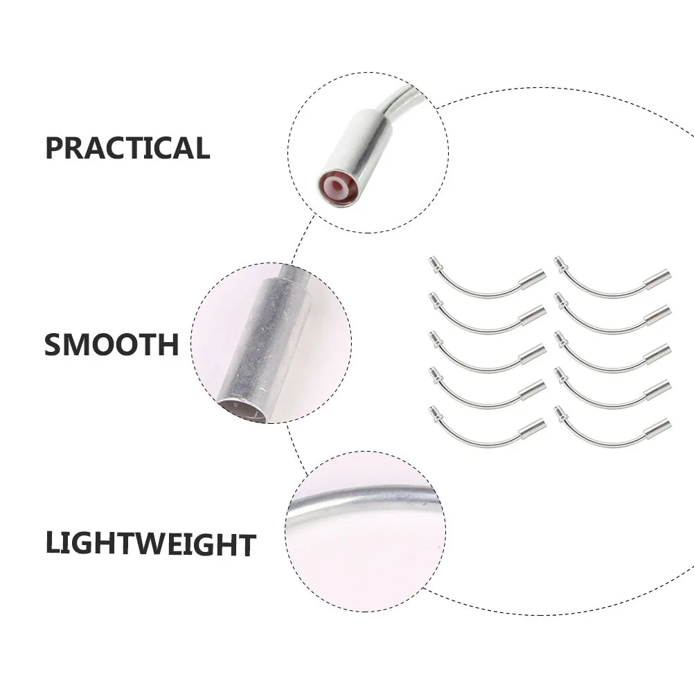 20Pcs Elbow Inner Tubes High Grade Aluminum Alloy Flexible Brake Bend Tubes Bike Cable Guide Mountain Road Bicycle
20Pcs Elbow Inner Tubes High Grade Aluminum Alloy Flexible Brake Bend Tubes Bike Cable Guide Mountain Road Bicycle