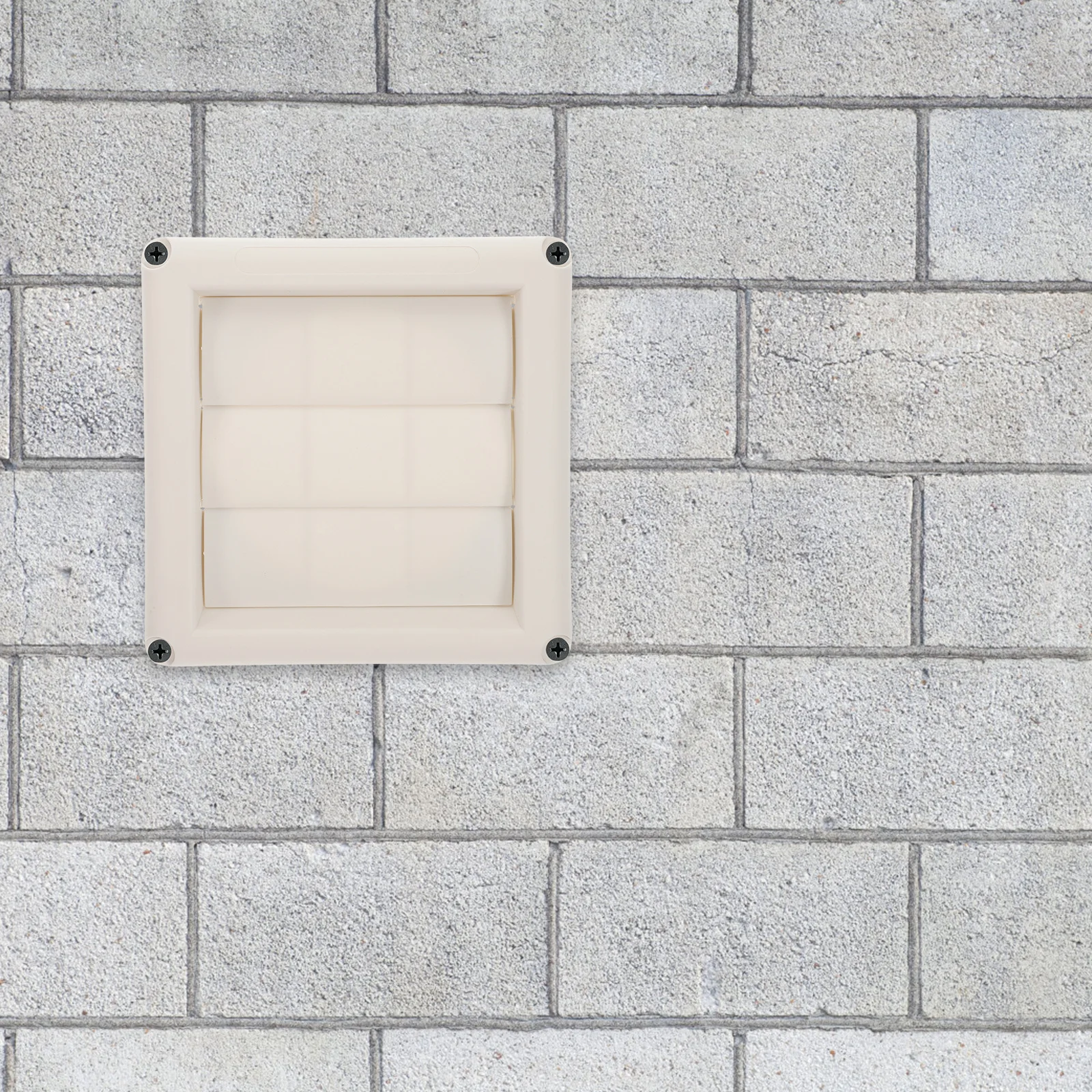 4 Inch Plastic Louvered Vent Cover for Exterior Wall Dryer Exhaust Outdoor Airflow Vent Duct Cover Shutter Design
4 Inch Plastic Louvered Vent Cover for Exterior Wall Dryer Exhaust Outdoor Airflow Vent Duct Cover Shutter Design