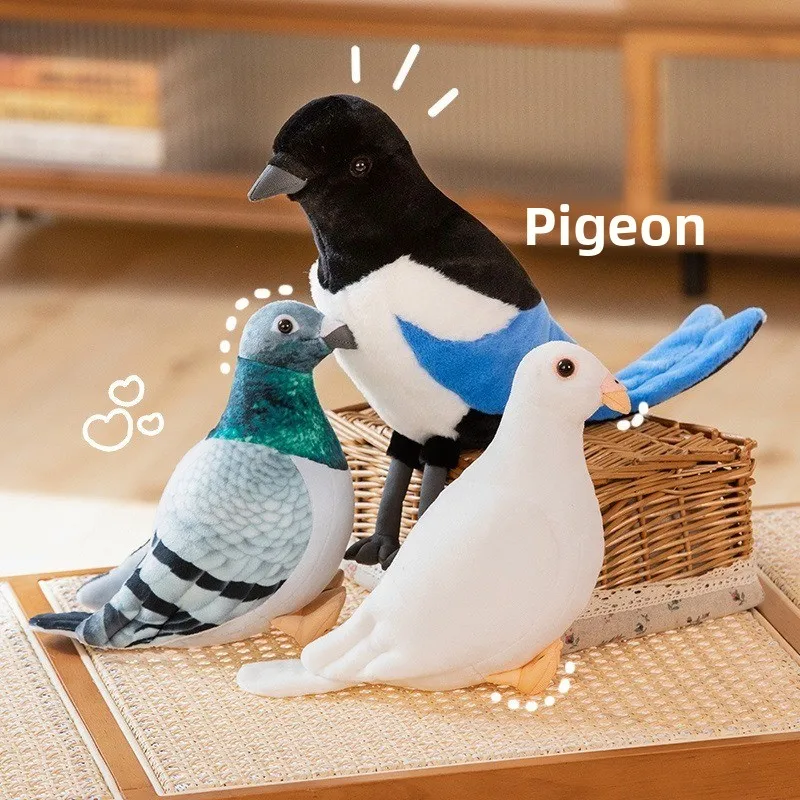 For Kids Pigeon Plush Toy Plush Doll Simulation Ornaments Soft and Cute Peace Bird Animal Cute As Gift
For Kids Pigeon Plush Toy Plush Doll Simulation Ornaments Soft and Cute Peace Bird Animal Cute As Gift