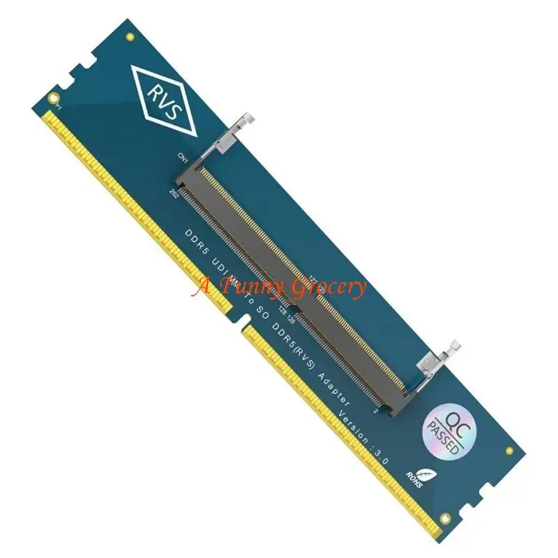 652E Efficient SO DDR5 to DDR5 DIMM Conversion Adapter Board for Computer Use Memor
652E Efficient SO DDR5 to DDR5 DIMM Conversion Adapter Board for Computer Use Memor