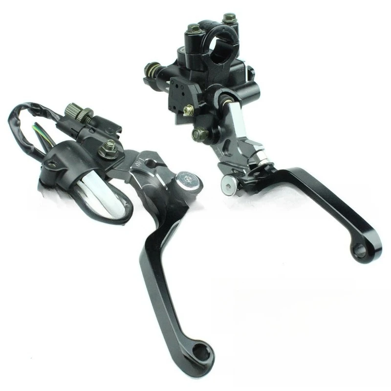 Universal motorcycle accessories, modified CNC disc brake upper pump clutch 7/8 "22mm adjustable hydraulic horn
Universal motorcycle accessories, modified CNC disc brake upper pump clutch 7/8 "22mm adjustable hydraulic horn