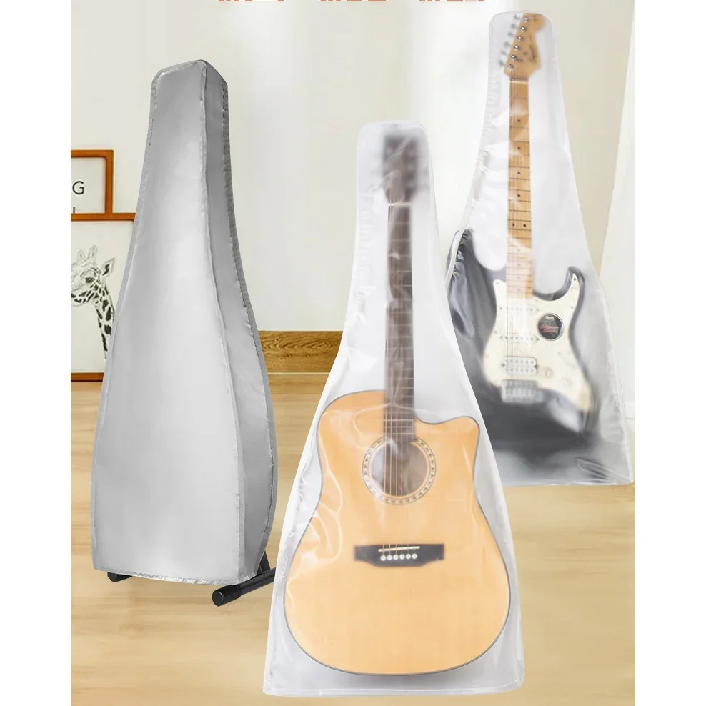 Guitar Dust Cover Waterproof Clear Frosted Case Folk Bakelite Guitar Cover Sun Protection Home Instrument Accessories
Guitar Dust Cover Waterproof Clear Frosted Case Folk Bakelite Guitar Cover Sun Protection Home Instrument Accessories