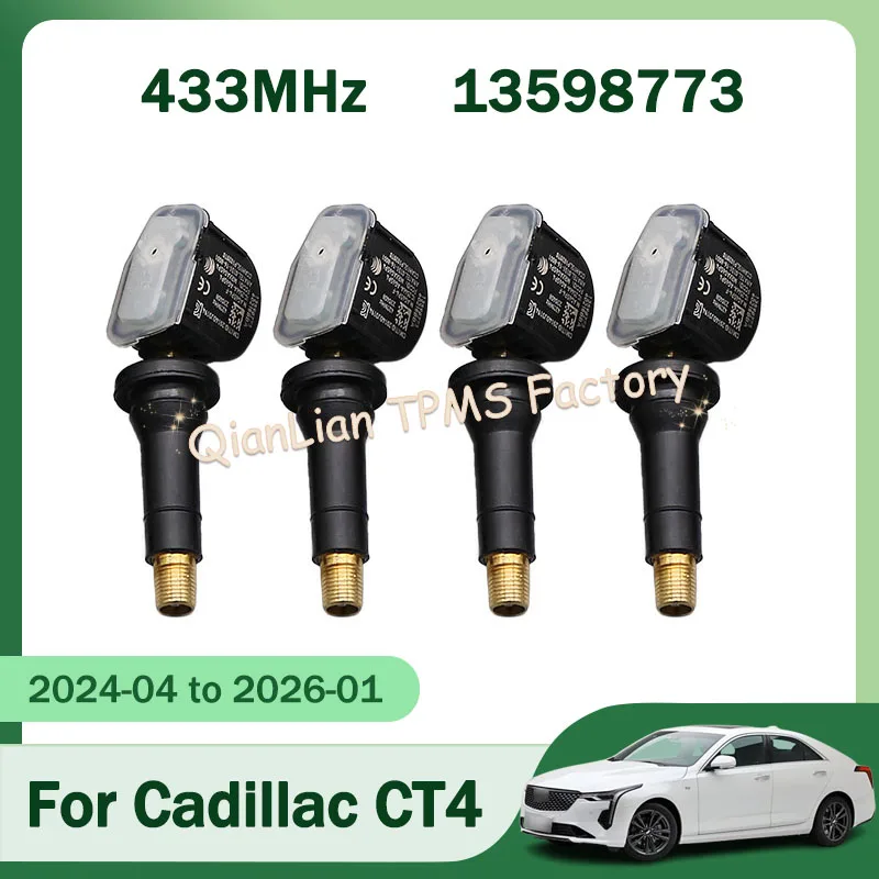 4 шт. 433 МГц 13598773 13522629 Система контроля давления в шинах TPMS для Cadillac CT6 CT4 XT5 Chevrolet Malibu Opel Antara Karl
4 шт. 433 МГц 13598773 13522629 Система контроля давления в шинах TPMS для Cadillac CT6 CT4 XT5 Chevrolet Malibu Opel Antara Karl