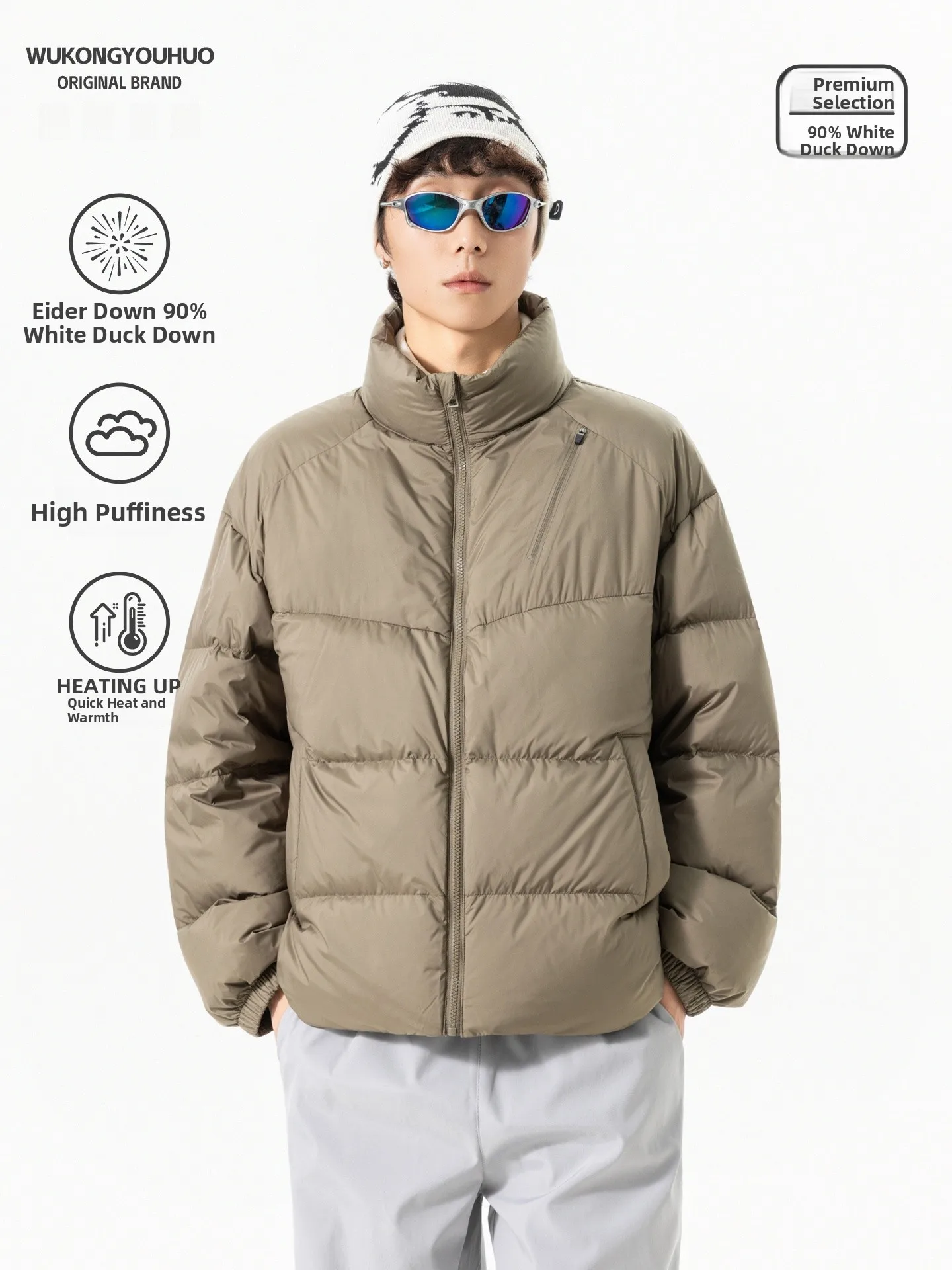 Теплое мужское стеганое пальто Du down Jaet с воротником-стойкой, молодежная морозостойкая универсальная верхняя одежда, дышащее зимнее пальто
Теплое мужское стеганое пальто Du down Jaet с воротником-стойкой, молодежная морозостойкая универсальная верхняя одежда, дышащее зимнее пальто