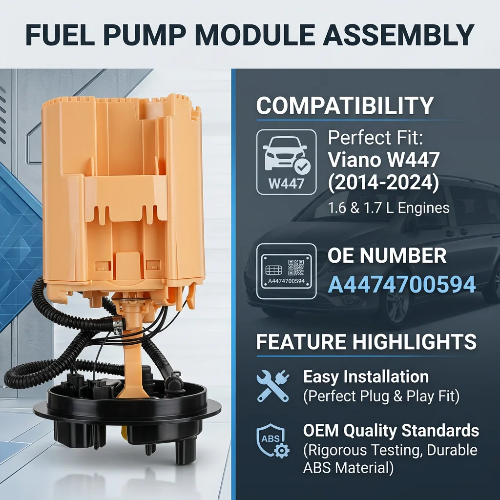 For Viano W447 1.6 1.7 2014-2024 A4474700594 Fuel Pump Module Assembly For Mercedes For Benz Viano W447 2020 2021 2023 2022
For Viano W447 1.6 1.7 2014-2024 A4474700594 Fuel Pump Module Assembly For Mercedes For Benz Viano W447 2020 2021 2023 2022