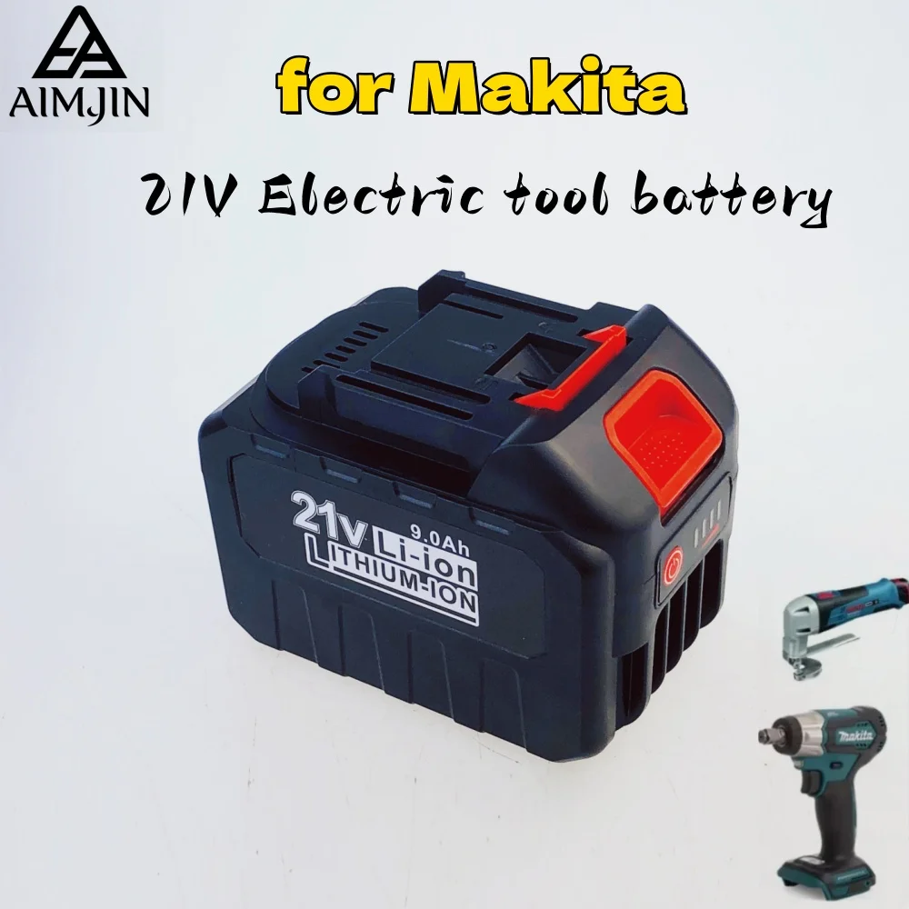 for Makita Lithium Battery 21V Electric Wrench Car Wash Gun Electric Chain Saw Electric Tool Battery Pack
for Makita Lithium Battery 21V Electric Wrench Car Wash Gun Electric Chain Saw Electric Tool Battery Pack