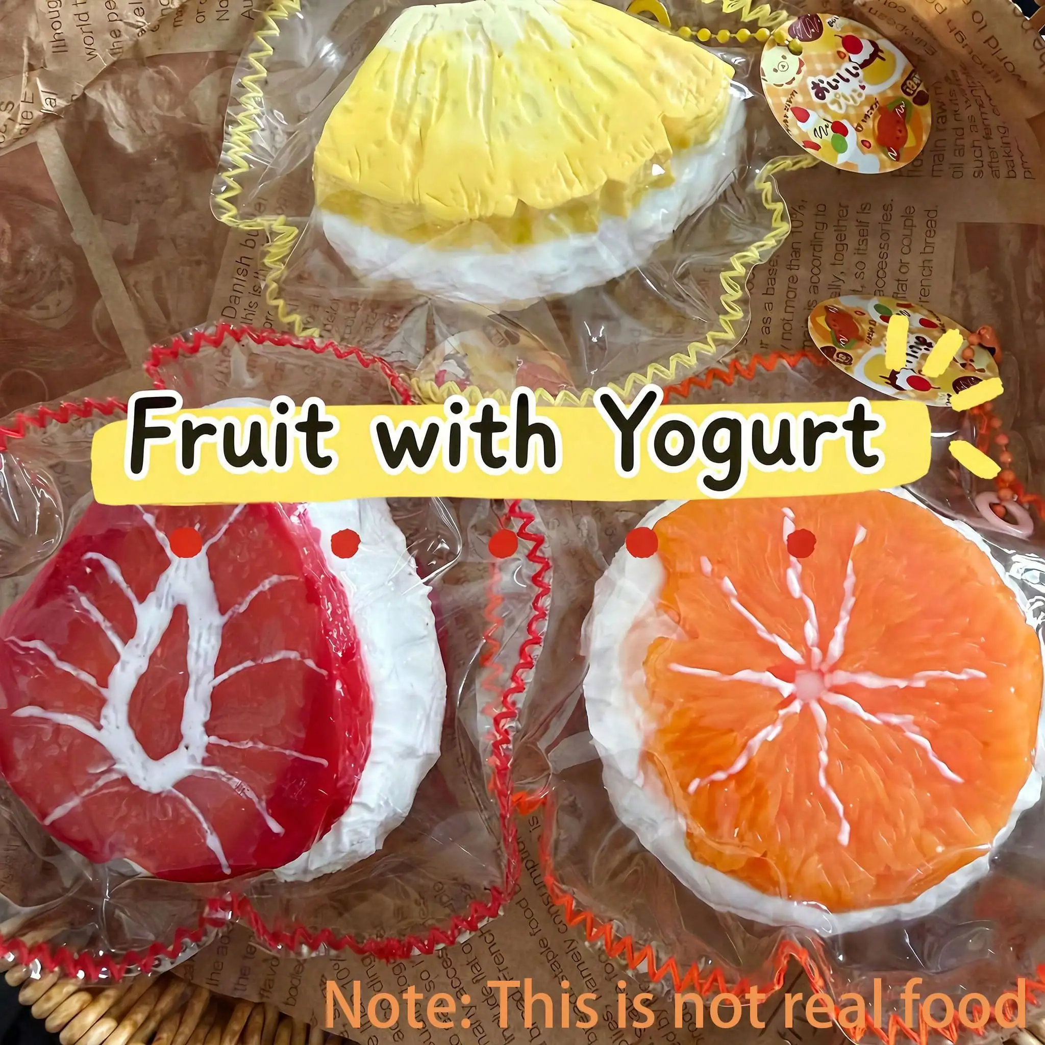 1PC Fruit With Yogurt Fake Food , Making Them Perfect For Relaxing In The Bedroom, Relieving Stress, And Improving Sleep,They Are Also Suitable For Use In Schools And Offices
1PC Fruit With Yogurt Fake Food , Making Them Perfect For Relaxing In The Bedroom, Relieving Stress, And Improving Sleep,They Are Also Suitable For Use In Schools And Offices