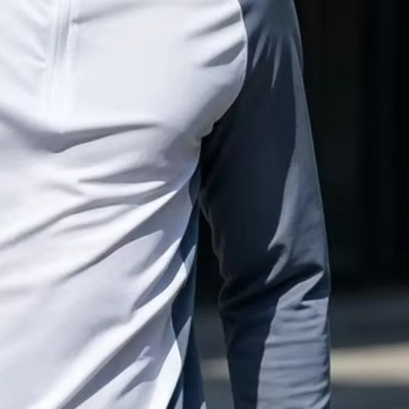 Men Casual Tops Quick Dry Summer Wear Casual Shirts Half-zip Tee Tops UV Sun Protection for Athletic Running Gym Workout
Men Casual Tops Quick Dry Summer Wear Casual Shirts Half-zip Tee Tops UV Sun Protection for Athletic Running Gym Workout