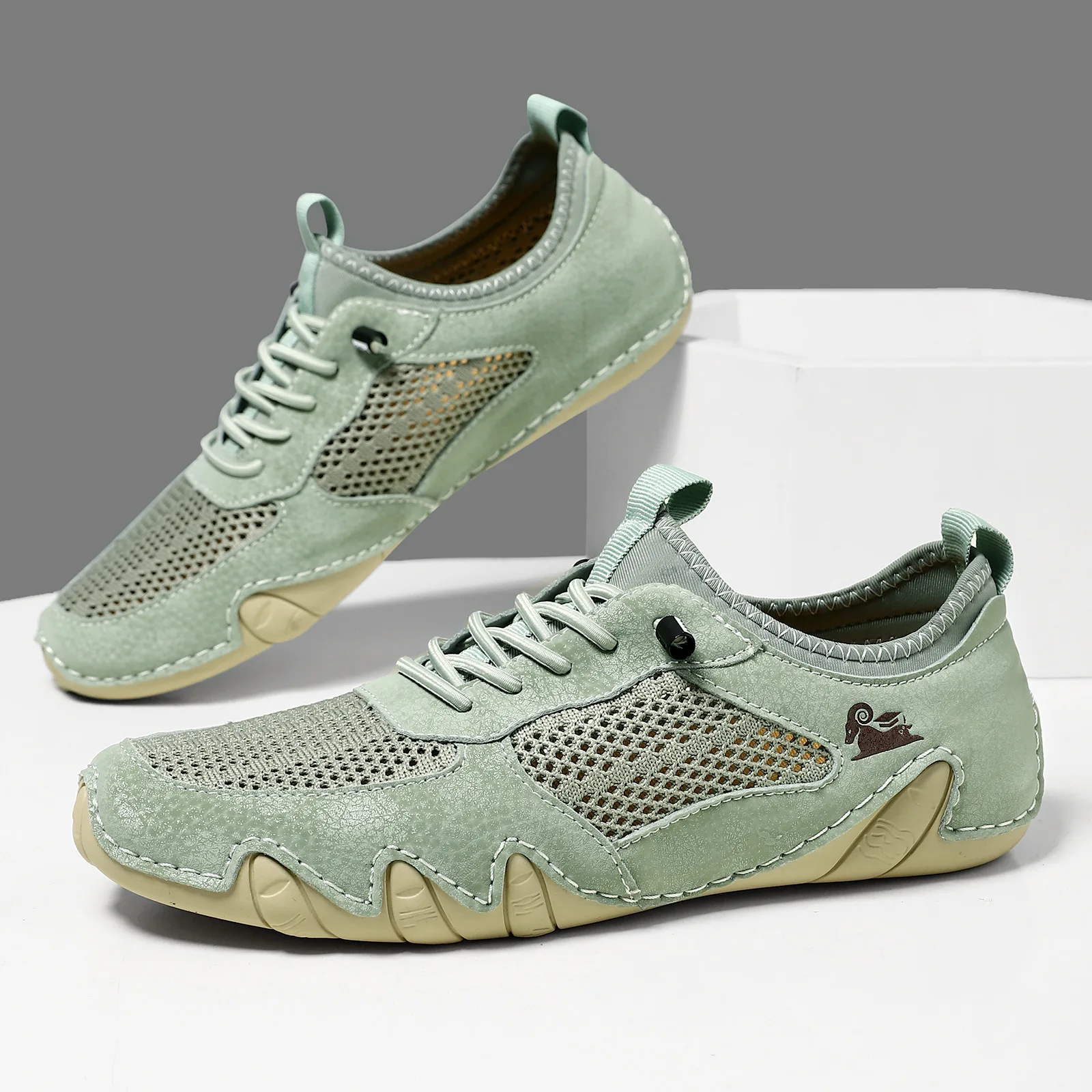 Men Women Big Size Outdoor Casual Shoes Flat Bottom Lacing Summer Breathable Mesh Sneakers
Men Women Big Size Outdoor Casual Shoes Flat Bottom Lacing Summer Breathable Mesh Sneakers
