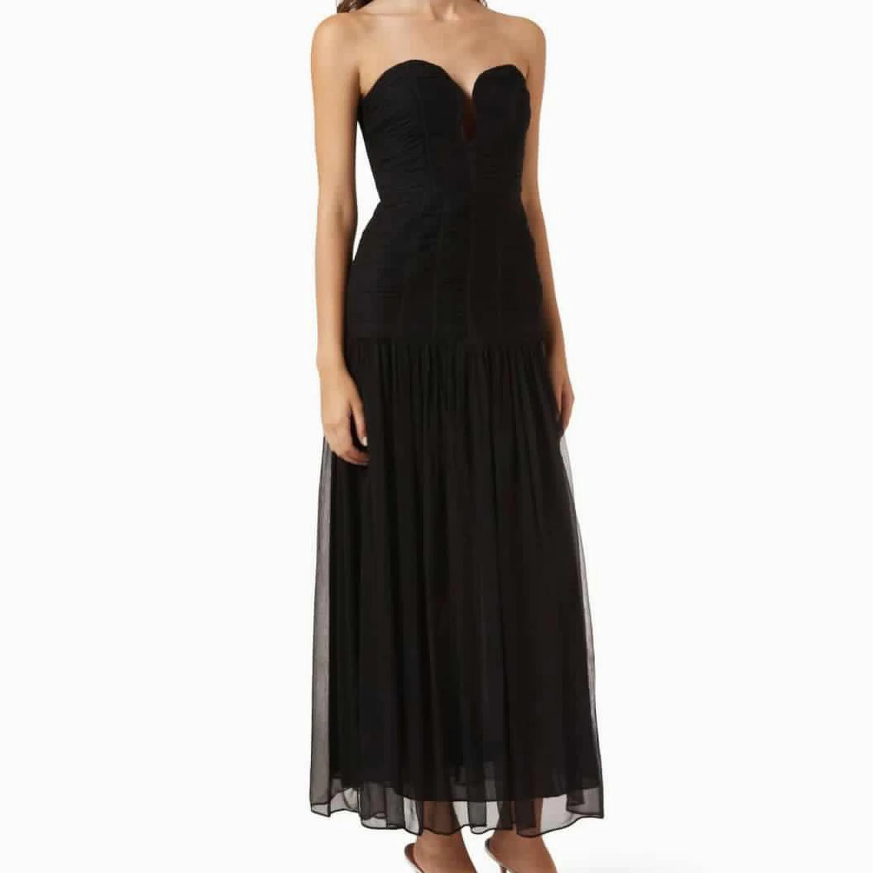 GIOIO Sweetheart Luxury Formal Evening Dresses Pleat Black Sleeveless فساتين سهرة Ankle Length Elegant Prom Gowns Party Women
GIOIO Sweetheart Luxury Formal Evening Dresses Pleat Black Sleeveless فساتين سهرة Ankle Length Elegant Prom Gowns Party Women