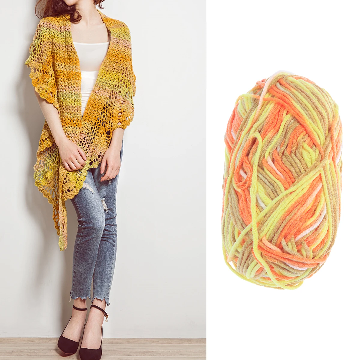 50 G Milk Cotton Yarn Crochet Thick Sweater Chunky for Crocheting Knitting Hooks
50 G Milk Cotton Yarn Crochet Thick Sweater Chunky for Crocheting Knitting Hooks