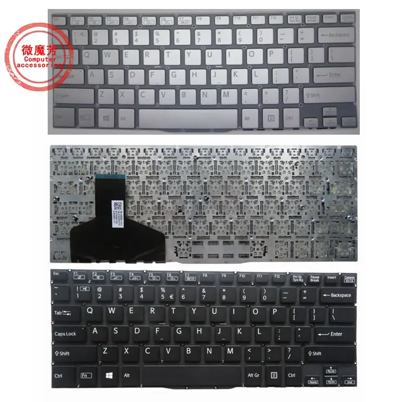 RU/US Keyboard FOR Sony 13 13N SVF13 SVF13A SVF13N100C SVF13N SVF13N17 SVF13N18 SVF13NA1QT English laptop
RU/US Keyboard FOR Sony 13 13N SVF13 SVF13A SVF13N100C SVF13N SVF13N17 SVF13N18 SVF13NA1QT English laptop