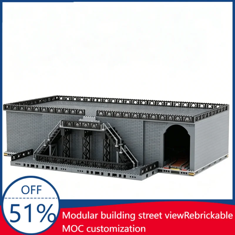 2980PCS Redesigned Loop Coaster Tunnel on MILS Track MOC Model Building Blocks DIY Assembly Educational Birthday Christmas Gift
2980PCS Redesigned Loop Coaster Tunnel on MILS Track MOC Model Building Blocks DIY Assembly Educational Birthday Christmas Gift
