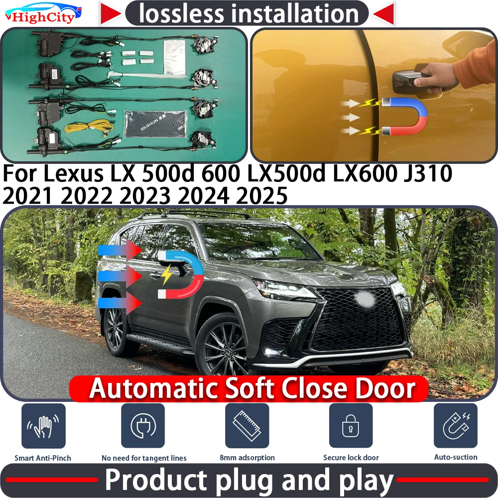 Closing Door Lock Actuator for Lexus LX 500d 600 LX500d LX600 J310 2021 2022 2023 2024 2025 Soft Close Power Latch System Auto
Closing Door Lock Actuator for Lexus LX 500d 600 LX500d LX600 J310 2021 2022 2023 2024 2025 Soft Close Power Latch System Auto