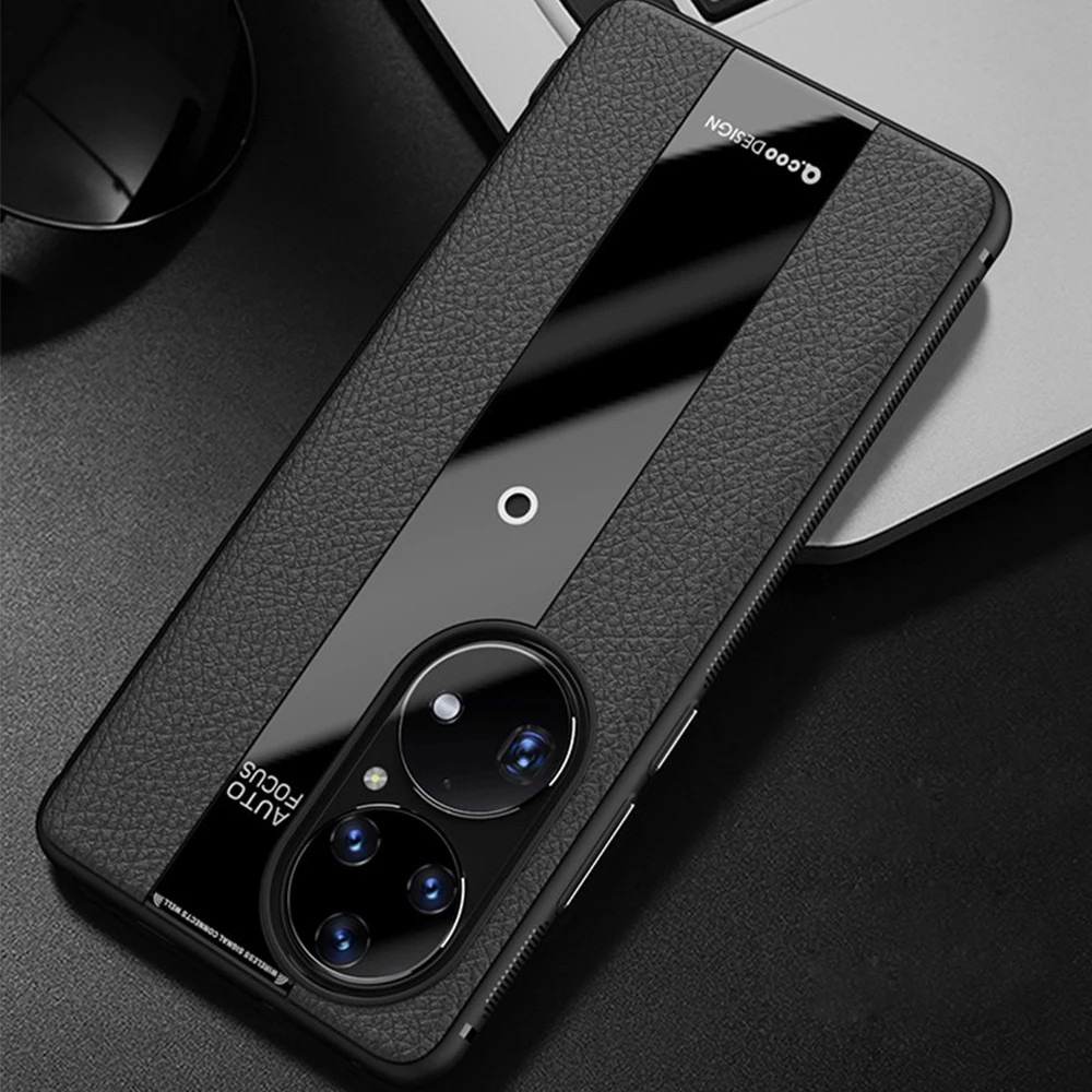 P50Pro Luxury Litchi Veins Silicone Phone Case For Huawei P50 Pro Ultra-thin Painting TPU Cover Coque For P50 Fudas Bag
P50Pro Luxury Litchi Veins Silicone Phone Case For Huawei P50 Pro Ultra-thin Painting TPU Cover Coque For P50 Fudas Bag