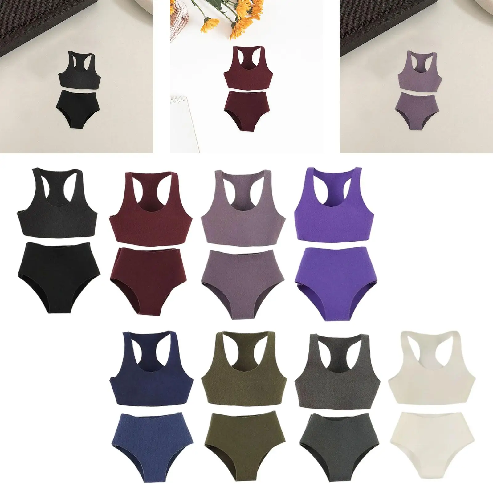 1/12 Scale Sports Bra Shorts Set Miniature Doll Model Clothes Casual DIY Styling Outfit for 6'' Female Dolls Figure Costume
1/12 Scale Sports Bra Shorts Set Miniature Doll Model Clothes Casual DIY Styling Outfit for 6'' Female Dolls Figure Costume
