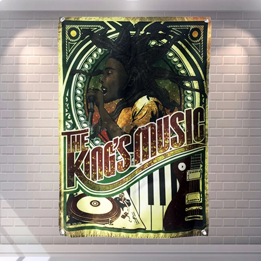 Rock and Roll Band Singer Music Poster Bedroom Living Room Home Decor Wall Art Hanging Flag Banner Tapestry Cloth Printing I
Rock and Roll Band Singer Music Poster Bedroom Living Room Home Decor Wall Art Hanging Flag Banner Tapestry Cloth Printing I