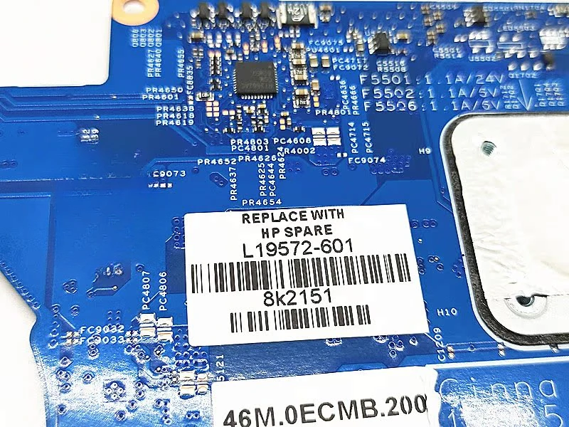 For HP X360 13-AG 13Z-AG TPN-W133 Main Board L19572-601 Version Number: 17885-2
For HP X360 13-AG 13Z-AG TPN-W133 Main Board L19572-601 Version Number: 17885-2