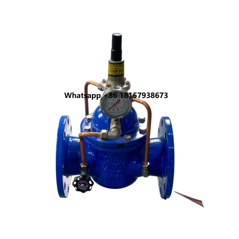 Factory Direct Hydraulic Pressure Sustaining Relief Valve Water Control Valve Pressure Relief Sustaining Features for Control
Factory Direct Hydraulic Pressure Sustaining Relief Valve Water Control Valve Pressure Relief Sustaining Features for Control