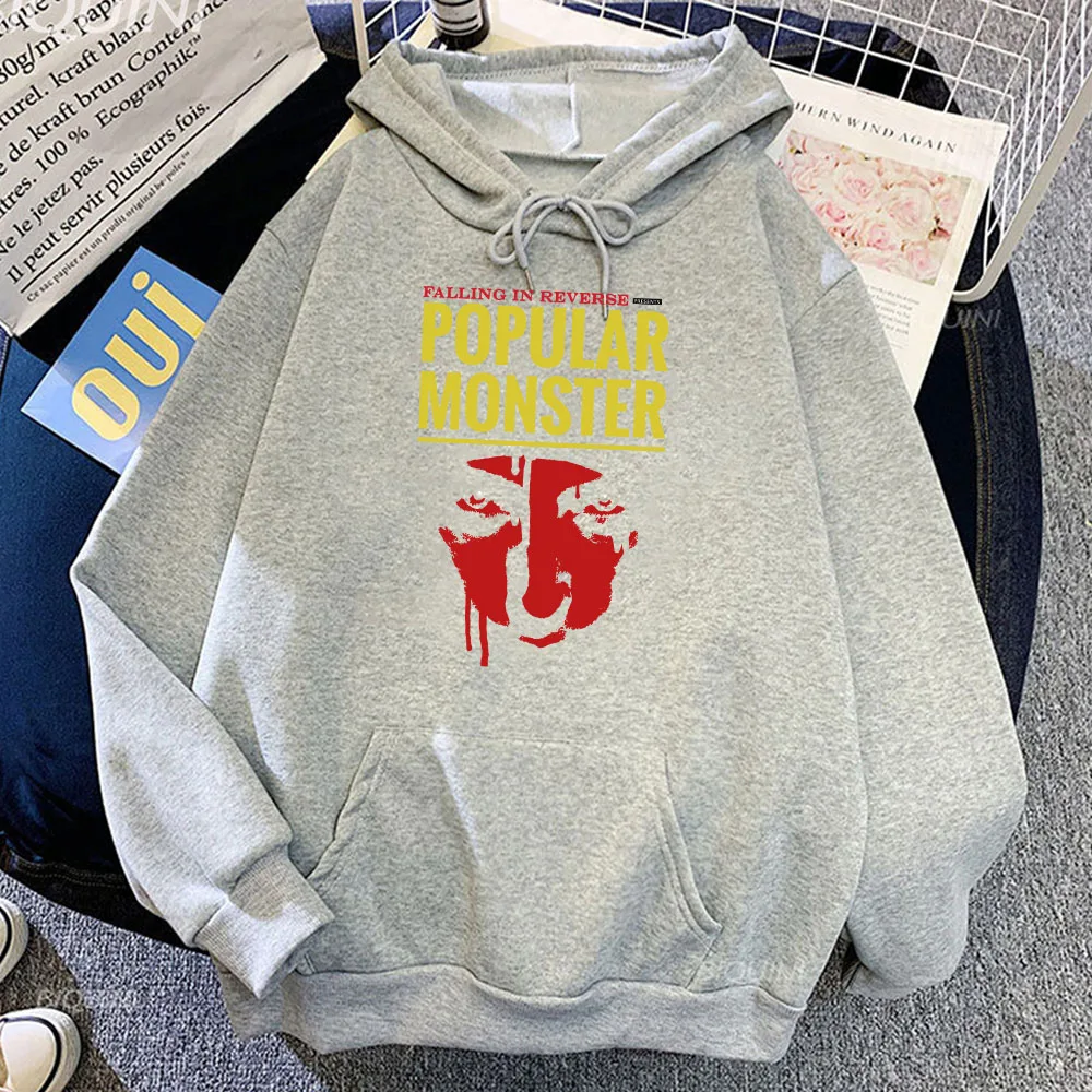 Men Clothes Streetwear Falling In Reverse The Popular Monstour Hoodies Long Sleeve Winter Unisex Streetwear Hip Hop Print Hoodie
Men Clothes Streetwear Falling In Reverse The Popular Monstour Hoodies Long Sleeve Winter Unisex Streetwear Hip Hop Print Hoodie