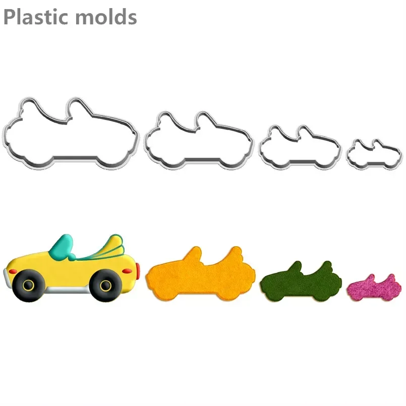 Four Specifications Cartoon Transportation Tools,7009 Old Style Car,Plastic Molds,Cake Fondant Tools,Cookie Sushi Cutters
Four Specifications Cartoon Transportation Tools,7009 Old Style Car,Plastic Molds,Cake Fondant Tools,Cookie Sushi Cutters