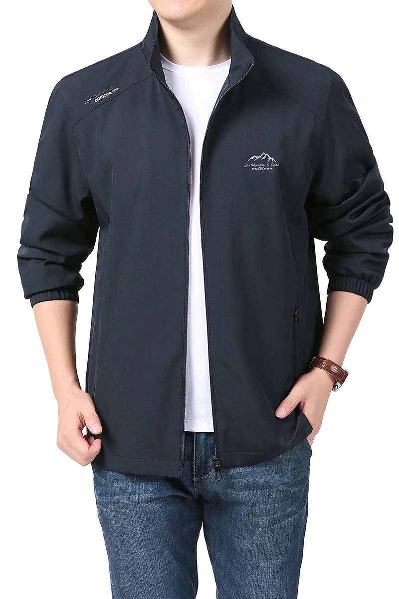 Single Layer Spring and Autumn Coat New Men's Jacket Outdoor Wear Loose Korean Casual Jacket Sports Outdoor Streetwear
Single Layer Spring and Autumn Coat New Men's Jacket Outdoor Wear Loose Korean Casual Jacket Sports Outdoor Streetwear