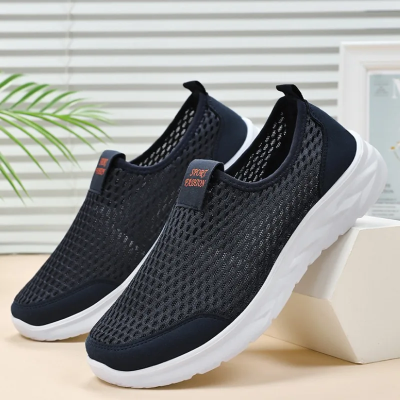 Men's Sneakers Summer Hollow Breathable Casual Shoes Outdoor Lightweight Fashion Tennis Shoes Comfortable Slip-on Loafers 2025
Men's Sneakers Summer Hollow Breathable Casual Shoes Outdoor Lightweight Fashion Tennis Shoes Comfortable Slip-on Loafers 2025