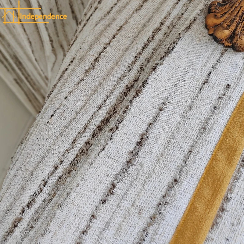 Geometric Vertical Stripes Three-dimensional Chiffon Jacquard Thickened Curtains Custom Curtains for Living Room and Bedroom
Geometric Vertical Stripes Three-dimensional Chiffon Jacquard Thickened Curtains Custom Curtains for Living Room and Bedroom