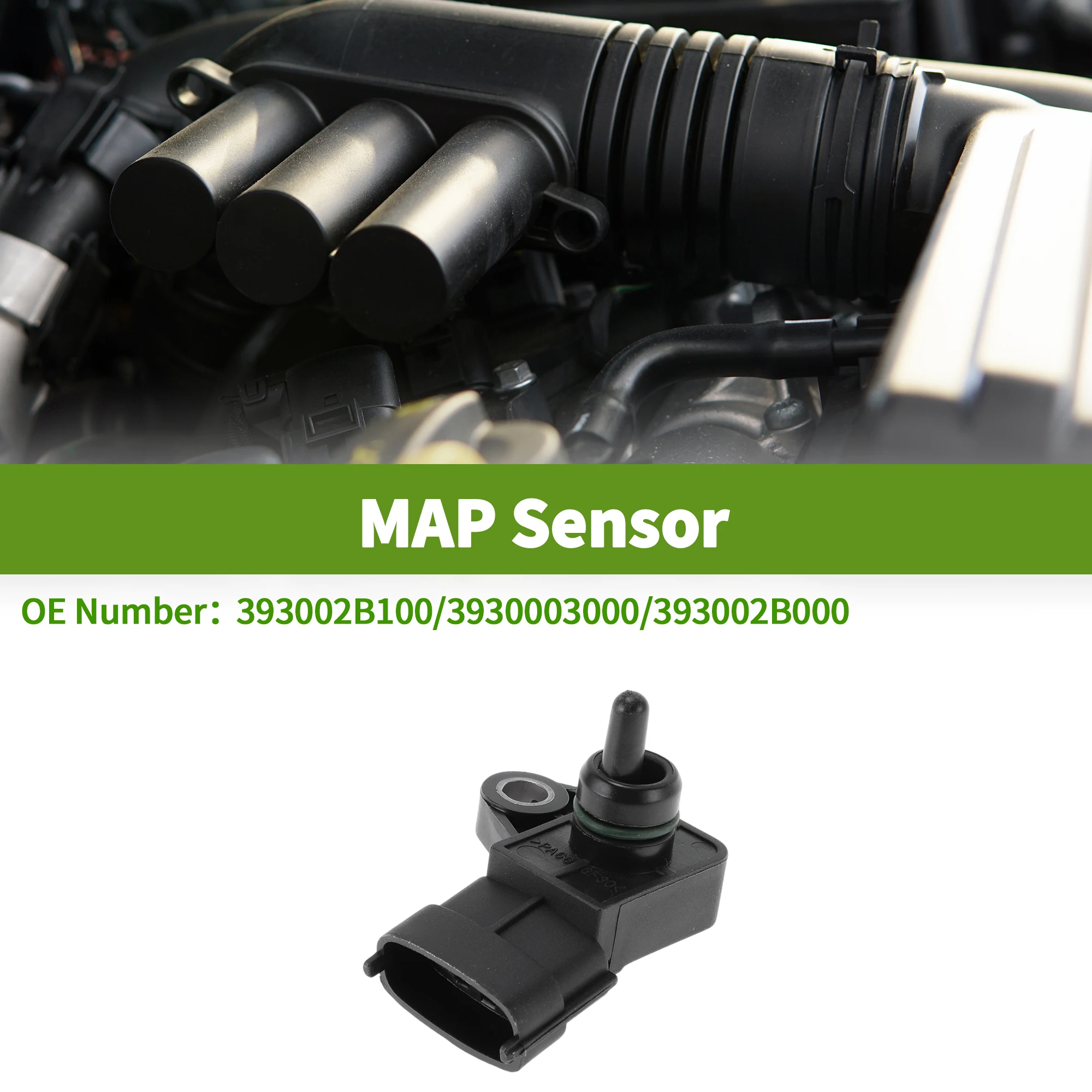 UXCELL No 393002B100 Датчик абсолютного давления в коллекторе для HYUNDAI VELOSTER 1,6 GDi
UXCELL No 393002B100 Датчик абсолютного давления в коллекторе для HYUNDAI VELOSTER 1,6 GDi