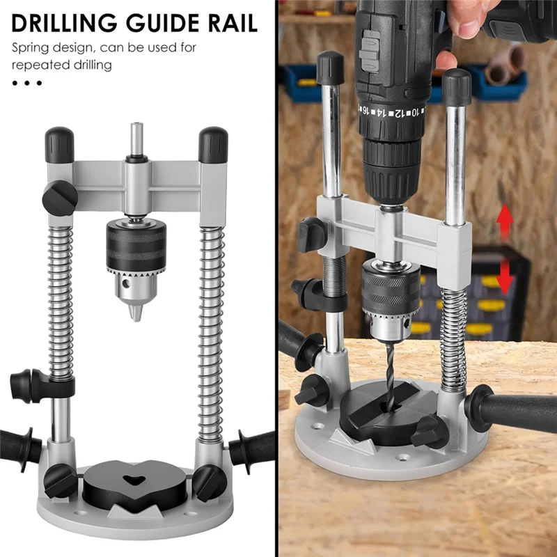 ABUG-Guide Attachment Drill Adapter Universal Bench Clamp Bracket, Electric Repair For Drilling Straight Holes
ABUG-Guide Attachment Drill Adapter Universal Bench Clamp Bracket, Electric Repair For Drilling Straight Holes