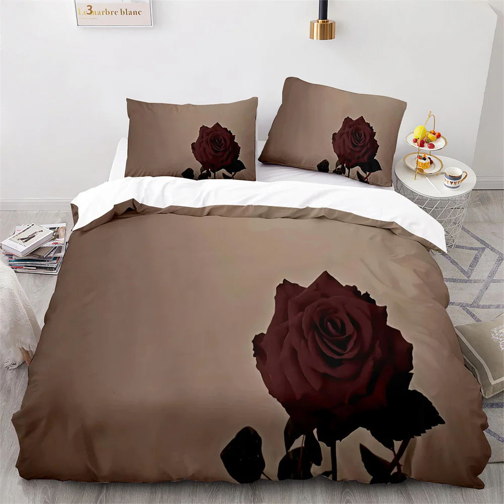 Red Rose King Queen Duvet Cover 3D Beautiful Flowers Theme Bedding Set for Women Girls Romantic Floral Quilt Cover Pillowcase
Red Rose King Queen Duvet Cover 3D Beautiful Flowers Theme Bedding Set for Women Girls Romantic Floral Quilt Cover Pillowcase