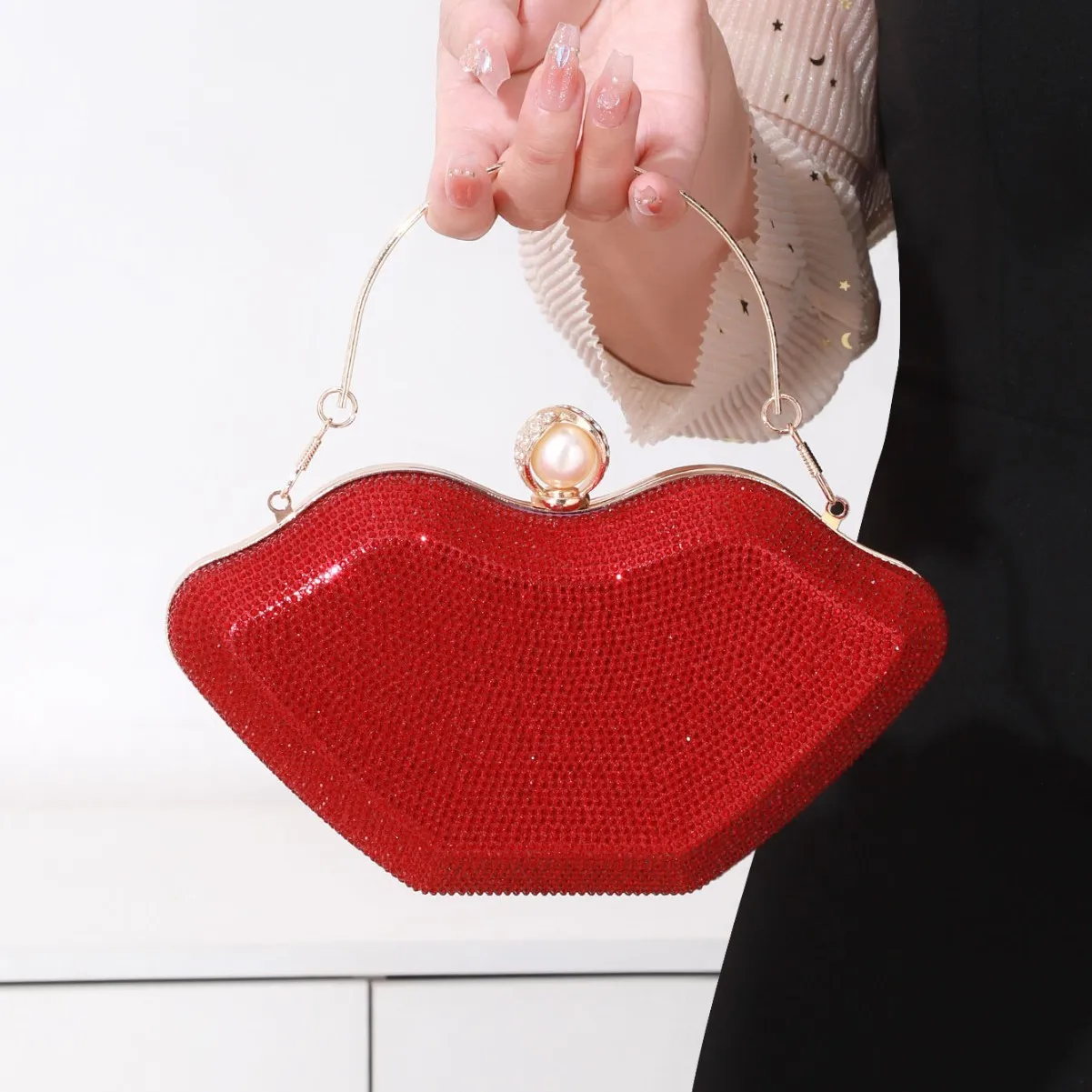 European American Fashion Funny Lips Party Clutch Handbags for Women Chain Shoulder Bags Crossbody Prom Small Clutches females
European American Fashion Funny Lips Party Clutch Handbags for Women Chain Shoulder Bags Crossbody Prom Small Clutches females