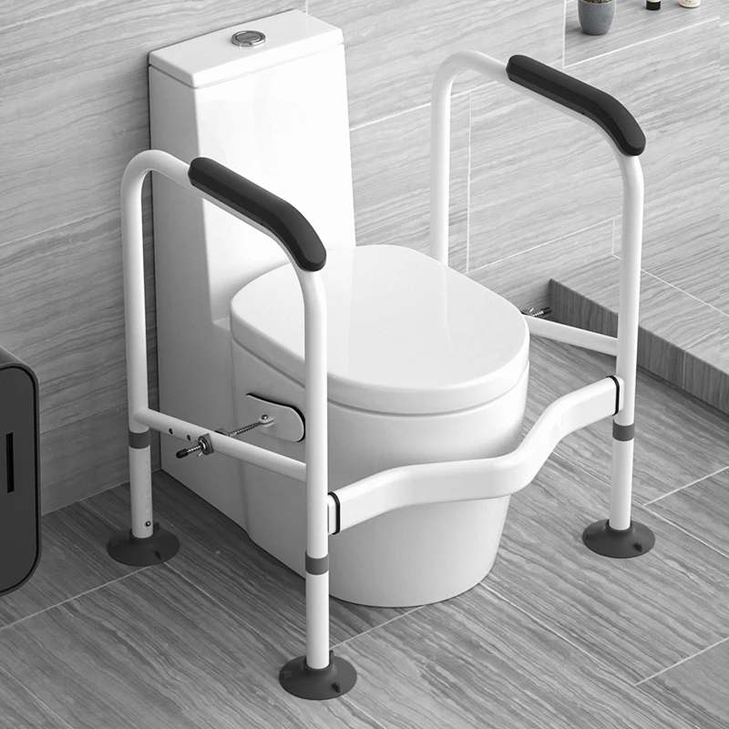 Non Perforated Toilet Armrest Frame Bathroom Assist Handrail Friendly Renovation Toilet Safety Rails Toilet Support for Elderly
Non Perforated Toilet Armrest Frame Bathroom Assist Handrail Friendly Renovation Toilet Safety Rails Toilet Support for Elderly