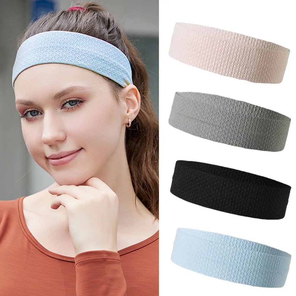 Simple Sport Hairband Solid Color Non-slip Elastic Headband Women Men Running Fitness Hair Accessories
Simple Sport Hairband Solid Color Non-slip Elastic Headband Women Men Running Fitness Hair Accessories