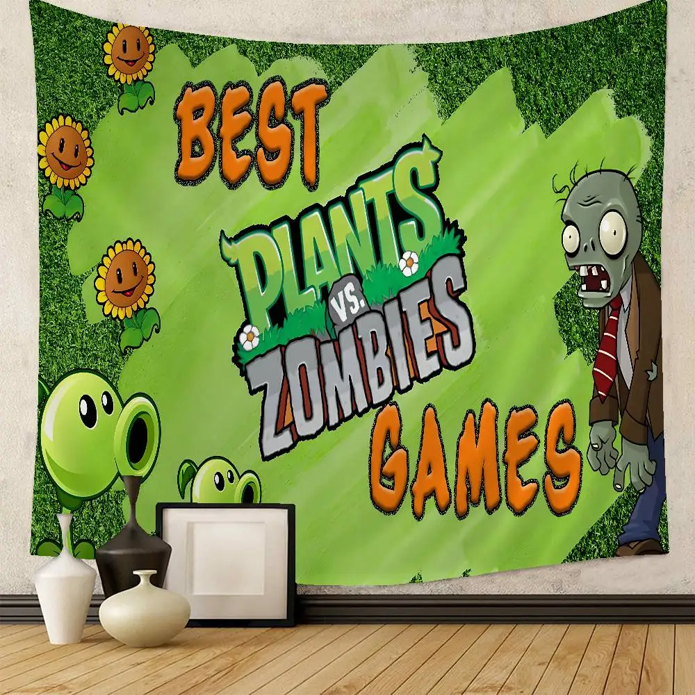 Classic Game P-Plants Vs Z-Zombies Hanging Bohemian Tapestry Bohemian Wall Tapestries Mandala Cheap Hippie Wall Hanging
Classic Game P-Plants Vs Z-Zombies Hanging Bohemian Tapestry Bohemian Wall Tapestries Mandala Cheap Hippie Wall Hanging