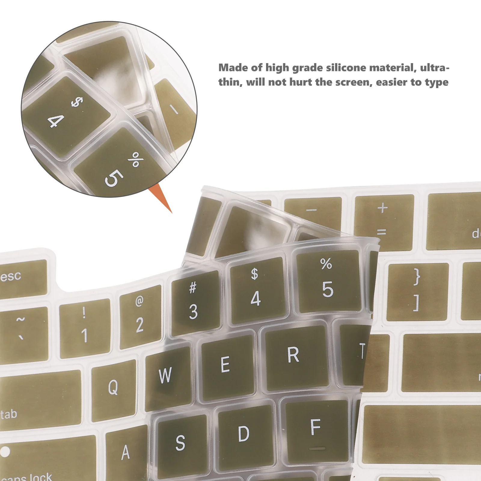 Silicone Keyboard Cover for A2289 A2251 Ultra Thin Laptop Protector Skin Washable Easy to Apply Keyboard Cover
Silicone Keyboard Cover for A2289 A2251 Ultra Thin Laptop Protector Skin Washable Easy to Apply Keyboard Cover