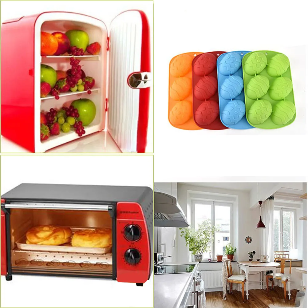 easter Egg Cake Molds Silicone Baking Tray Non-Stick Heat Resistant Microwave Oven Dishwasher Safe For Diy Cupcake Festival
easter Egg Cake Molds Silicone Baking Tray Non-Stick Heat Resistant Microwave Oven Dishwasher Safe For Diy Cupcake Festival