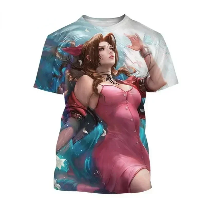 Fantasy Series 3D Printed Plus-size Men's and Women's T-shirts Tifa Lockhart Anime Goddess Harajuku Sports Quick Dry Breathable
Fantasy Series 3D Printed Plus-size Men's and Women's T-shirts Tifa Lockhart Anime Goddess Harajuku Sports Quick Dry Breathable