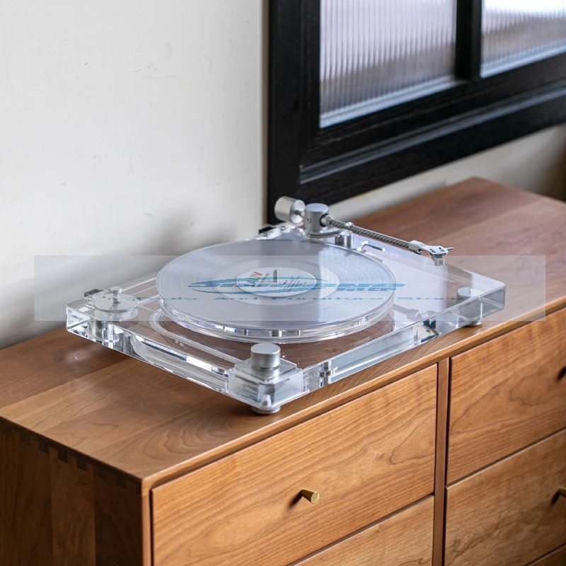 Home Bluetooth Transparent Acrylic Record Player Phonograph Record Turntable With Built-in Stereo Speakers
Home Bluetooth Transparent Acrylic Record Player Phonograph Record Turntable With Built-in Stereo Speakers