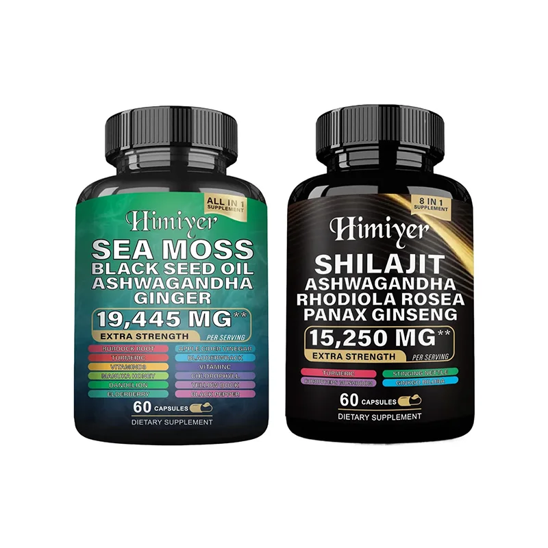 Himiyer Sea Moss & Shilajit Power ShilaStrength Blend (масло черного семян, куркума, Ашвапандаха, имбирь, витамин D)
Himiyer Sea Moss & Shilajit Power ShilaStrength Blend (масло черного семян, куркума, Ашвапандаха, имбирь, витамин D)