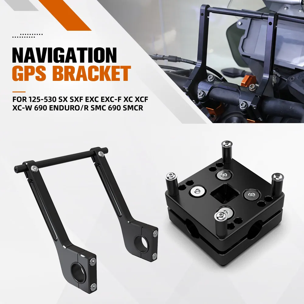 For 125-530 SX SXF EXC EXC-F XC XCF XC-W 690 Enduro/R SMC 690 SMCR Navigation GPS Mount Bracket 12MM GPS Holder Bar Clamp
For 125-530 SX SXF EXC EXC-F XC XCF XC-W 690 Enduro/R SMC 690 SMCR Navigation GPS Mount Bracket 12MM GPS Holder Bar Clamp