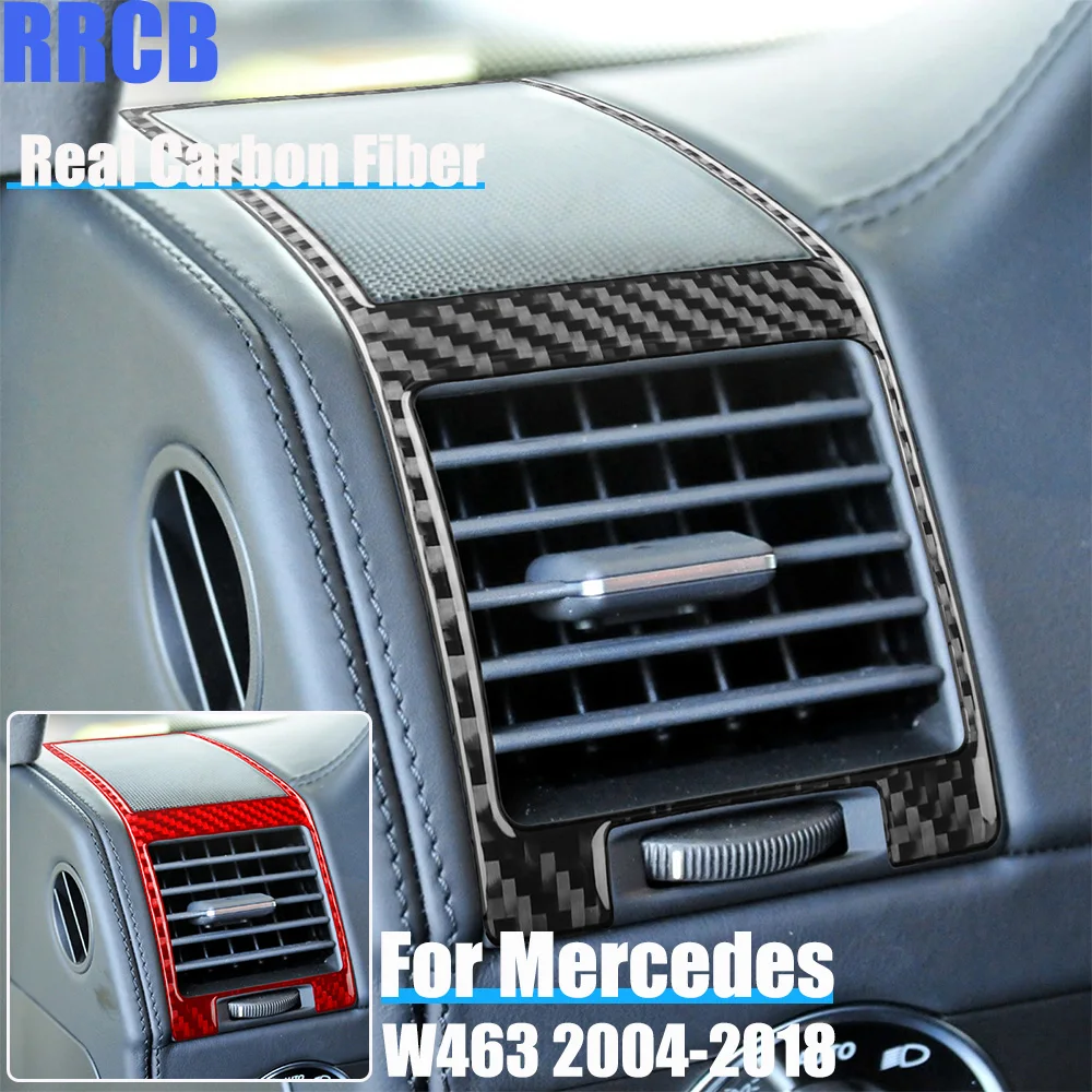 Real Carbon Fiber Car Accessories Dashboard Vent Soft Cover Sticker For Mercedes-Benz G Class W463 G500 G55 G63 G550 2004-2018
Real Carbon Fiber Car Accessories Dashboard Vent Soft Cover Sticker For Mercedes-Benz G Class W463 G500 G55 G63 G550 2004-2018